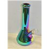 Image 1 : NEW 12" METALLIC GREEN BEAKER BONG