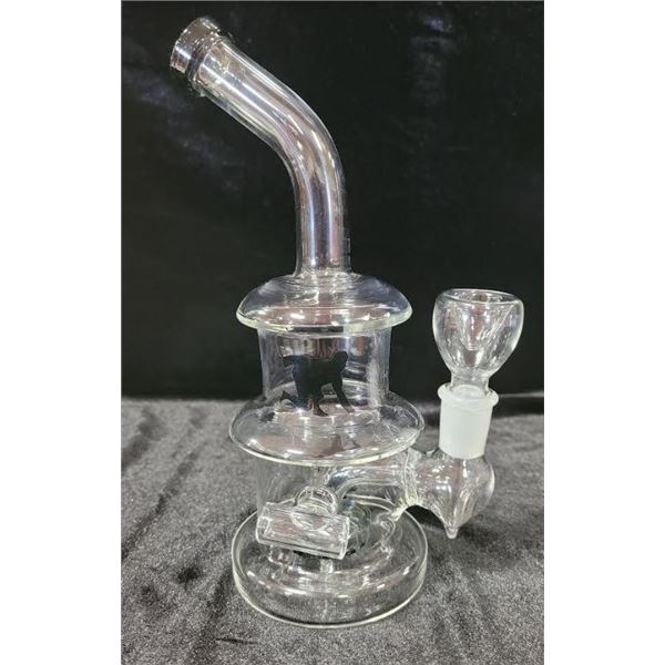 NEW HEMPERTECH 7  NINJA DISC PERC RIG/BONG WITH