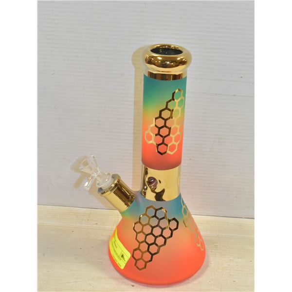 NEW 12  HONEYCOMB BEAKER BONG