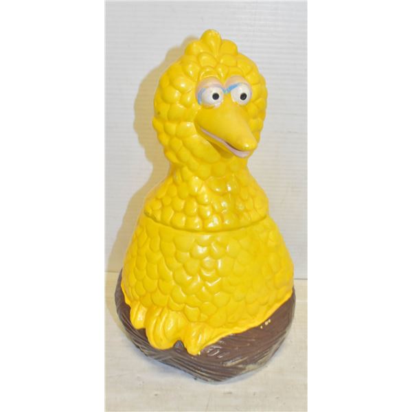 BIG BIRD COOKIE JAR