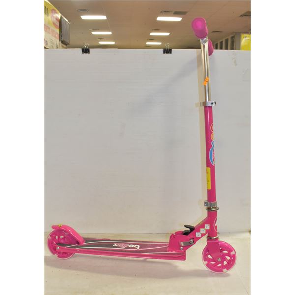 NEW BELEEV PINK GIRLS SCOOTER