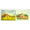 Image 2 : BUNDLE OF 6 ORIGINAL 12" X 16" CANVAS PAINTINGS