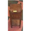 Image 1 : VINTAGE SOLID WOOD SMOKERS STAND