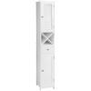Image 1 : NEW REPACKED VASSAGLE BATHROOM STORAGE CABINET W/