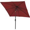 Image 1 : NEW REPACKED MEWAY 9FT BURGANDY PATIO UMBRELLA