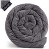 Image 1 : NEW HUSH 25LBS WEIGHTED COOLING BLANKET ( GREY )