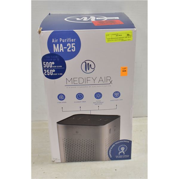 NEW REPACKED MEDIFY AIR TRUE HEPA H13 AIR PURIFIER