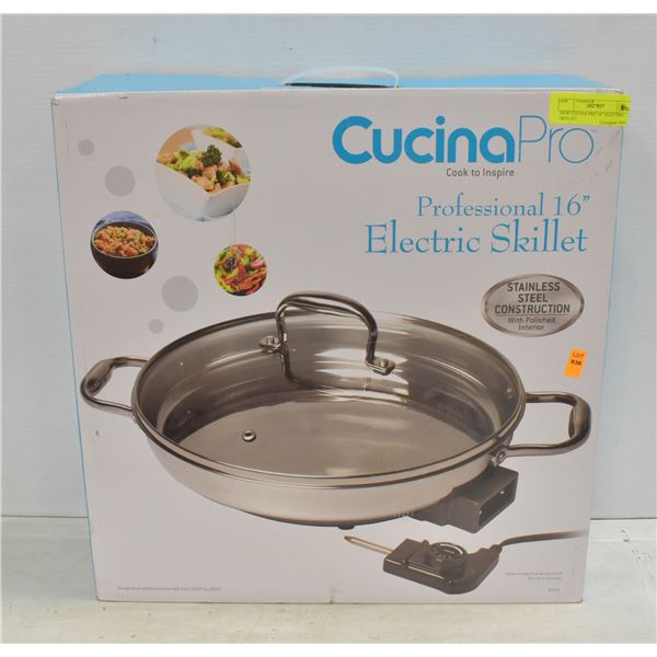 NEW CUCINA PRO 16" ELECTRIC SKILLET