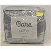 Image 1 : NEW BARE SPLIT KING SHEET SET ( GREY )