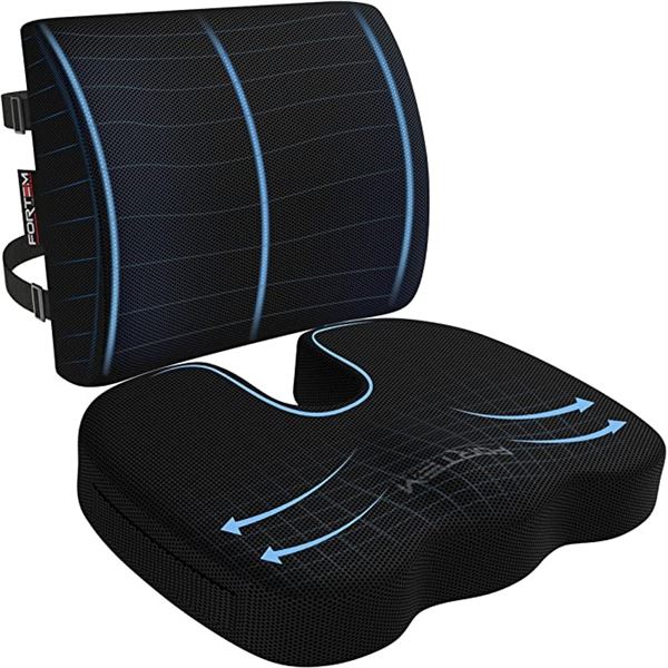 NEW REPACKED FORTEM BACK & SEAT PAD