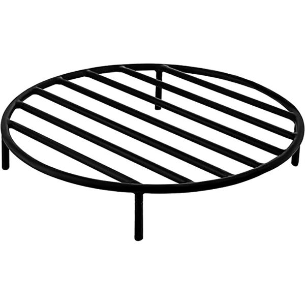 NEW 22" ROUND STEEL OUTDOOR FIREPIT WOOD GRATE