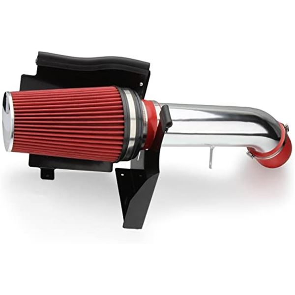 NEW DROMEDARY RED ALUMINUM COLD AIR INTAKE