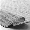 Image 2 : NEW NULOOM SMOKY GREY SHERILL RUNNER RUG 2'6"X12'
