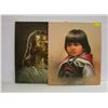 Image 1 : PAIR OF 20" X 24" ORIGINAL CANVAS PAINTINGS