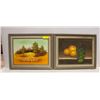 Image 1 : 3 FRAMED ORIGINAL CANVAS PAINTINGS -EACH 16" X 20"