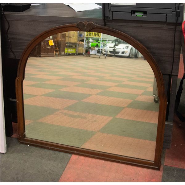 SOLID WOOD MIRROR 28.5  X 32 