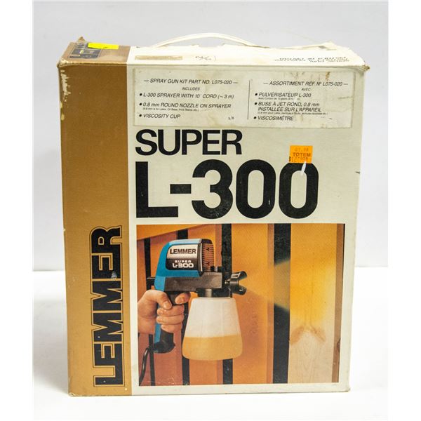 SPRAY GUN KIT, LEMMER SUPER L-300