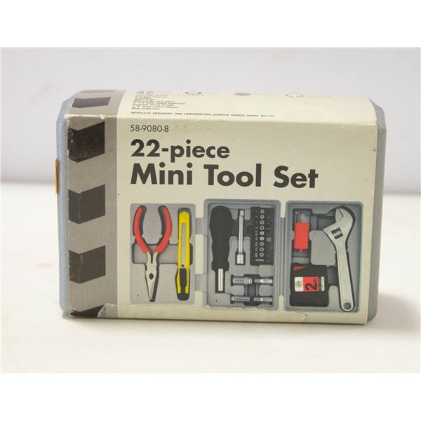 22-PIECE MINI TOOL SET