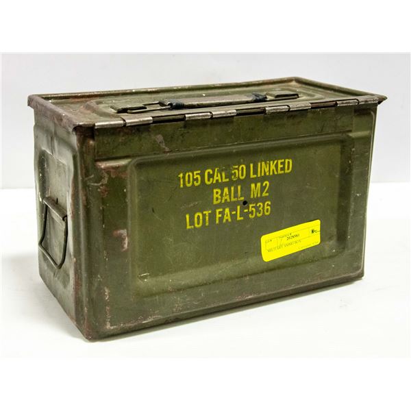 MILITARY AMMO BOX 7.5" X 12" X 6"