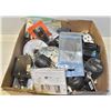 Image 1 : BOX OF ELECTRICAL ITEMS