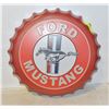 Image 1 : METAL FORD MUSTANG WALL DECOR 16 INCHES WIDE