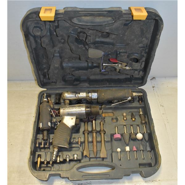 MASTERCRAFT AIR TOOL SET- INCOMPLETE