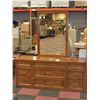 Image 1 : SKLAR PEPPLER WOOD DRESSER W/MIRROR