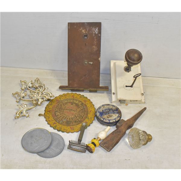 BOX LOCKS SUNDIAL RAZOR ETC