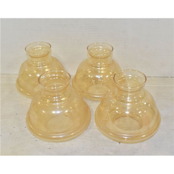 BOX OF 4 LAMP FLUTES