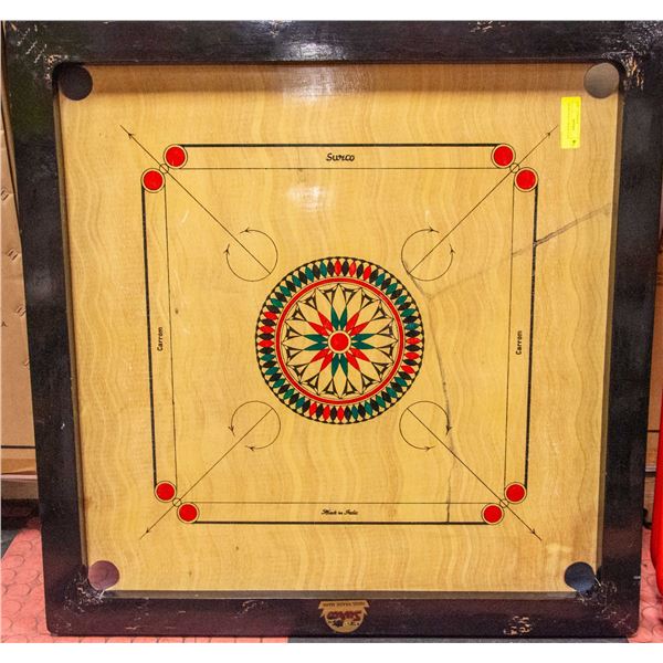 ABORIGINAL CARROM GAME BOARD