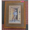 Image 1 : COWBOY OAK FRAMED PICTURE