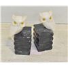 Image 1 : PAIR OF STONE OWL BOOKENDS