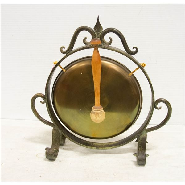 VINTAGE MINI METAL GONG