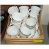 Image 1 : SET OF 8 CORNING MUGS, CP RAIL TEA CUPS