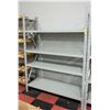 Image 1 : ASSEMBLED METAL SHELVING, 6' X 55" X 19"