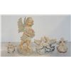 Image 1 : BOX OF ASSORTED ANGEL ORNAMENTS