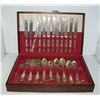 Image 1 : ESTATE SILVER PLATED SILVERWARE SET