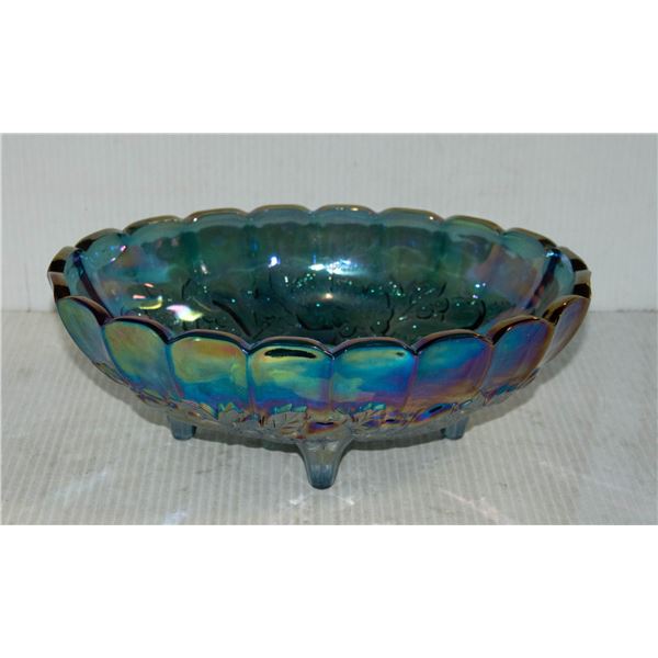 DEPRESSION GLASS OVAL DISH