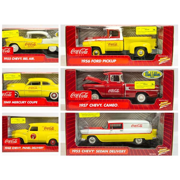 FEATURED COCA-COLA DIE CAST CARS