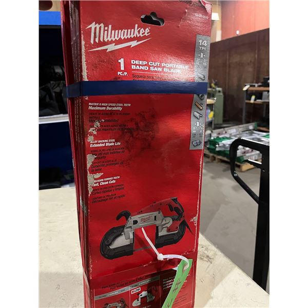 6 Blades Milwaukee Portable Band Saw