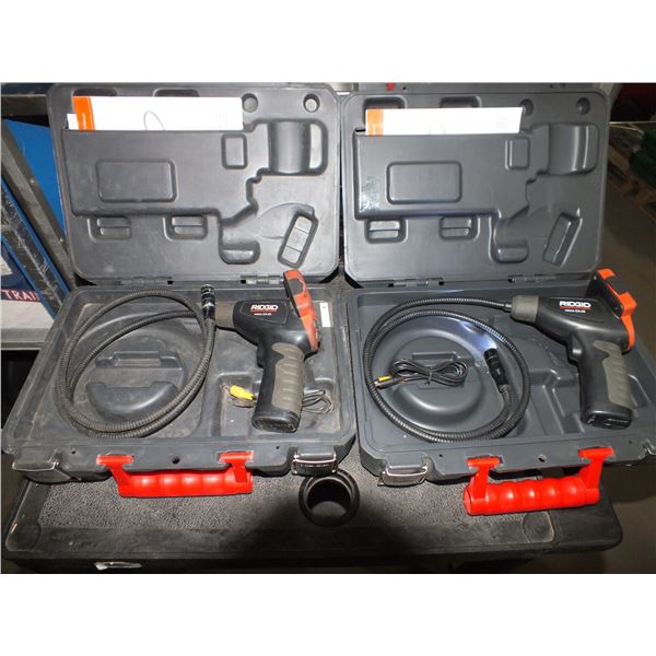 3 Ridgid Micro Ca-25 Camera's