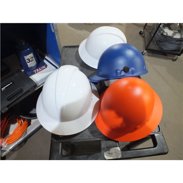 4 Hard Hats