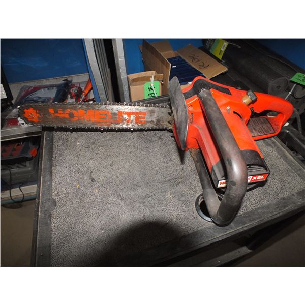 Homelite Electric Chain Saw
