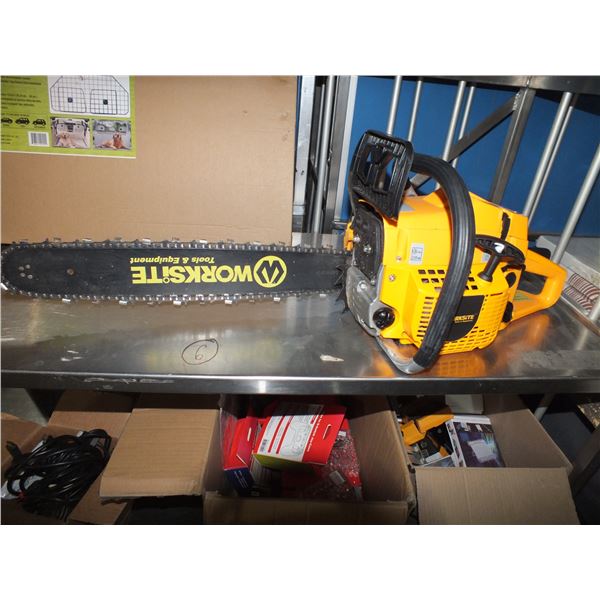 Worksite Gas Powered Chain Saw