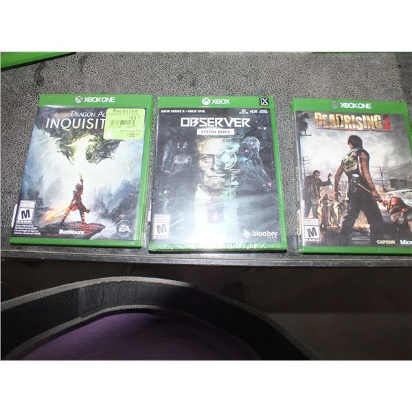 3 Xbox One Games