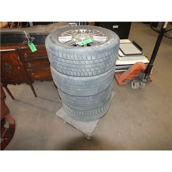 4 Tire's On Rims