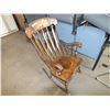 Image 1 : Wooden Rocking Chair
