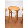 Image 3 : *(4) Bent Wood Stools -1950’s