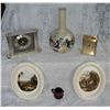 Image 1 : Vase, clocks, wall plaques, mini pottery