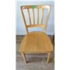Image 2 : (2) Chairs (solid wood) - 33"H + 35"H